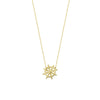 Mini Ship Wheel Adjustable Necklace