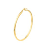 2 X 50mm Square Full DC Hoop Earrings