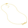 5mm Bubble Font Nameplate Necklace