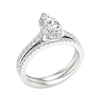 14K 2.40Ct Lab Grown Bridal Set