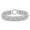 Sterling Silver RH-plated Polished Bracelet