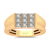 10K 0.15Ct Diamond Mens Ring