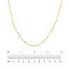 Round Ascending Diamond Necklace (1tcw)