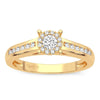 14K 0.35Ct Diamond Ring