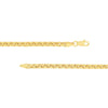 3.3mm Solid Round Box Chain with Lobster Lock