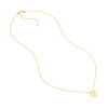 So You Cutout Cherry Mini Disk Adj Necklace