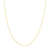 1.28mm Adjustable Child's Figaro Chain