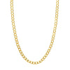 7.2mm Light Open Curb Chain with Lobster Lock