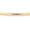 Diamond-Cut Tube Hinged Bangle