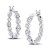 14K 0.50Ct Diamond Earring