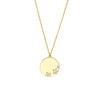 Diamond Stars Medallion Necklace