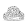 14K WG 1.50CT Diamond Bridal Ring