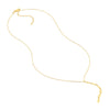 Mini Marquise Adjustable Lariat Necklace