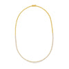 Diamond Graduated Tennis Necklace (5-1/4tcw)