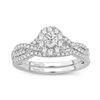 14K WG 0.75CT Diamond Bridal Ring