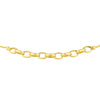 Oval Rolo Chain Bolo Bracelet