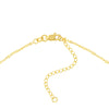 Paper Clip Links on Hammered Forzentina Necklace