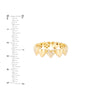 Side by Side Heart Ring