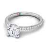 Lab Grown Diamond Pave Petite Ring
