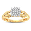 10K 0.20Ct Diamond Ring