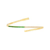 50/50 Emerald &amp; Diamond Flex Tennis Bracelet