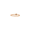 3pt Round Diamond Bezel Ring