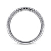 14K White Gold Diamond Matching Wedding Band