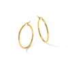 10K Polished Hinged Hoop Earrings