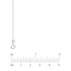 Sterling Silver 0.9mm Cable Chain with Spring Ring