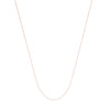 0.55mm Box Chain with Lobster Lock and Quality Tag
