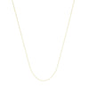 0.55mm Box Chain with Lobster Lock and Quality Tag