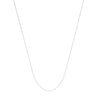 0.55mm Box Chain with Lobster Lock and Quality Tag