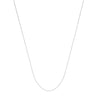 0.55mm Box Chain with Lobster Lock and Quality Tag