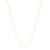 0.55mm Box Chain with Lobster Lock and Quality Tag