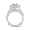 14K WG 4.00CT Diamond Bridal Ring