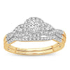 14K 0.50Ct Diamond Bridal Ring