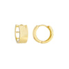Open Ladder Back Hoop Earrings