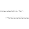 3.3mm Solid Round Box Chain with Lobster Lock