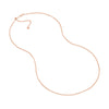 Sterling Silver Plated Squared Wheat Chain