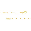 Gothic Nameplate Paper Clip Necklace
