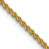14K 1.5mm Spiga Anklet