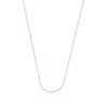 0.7mm Pendant Rope Chain with Spring Ring