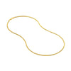 1.9mm Snake Chain with Lobster Lock