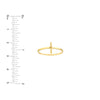 Sideways Cross Ring