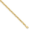 14K Polished Link Bracelet