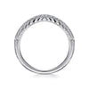 14K White Gold Matching Wedding Band