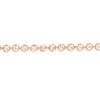 SS 3.5mm D/C Bead Adjustable Bracelet
