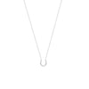Mini Horseshoe Adjustable Necklace