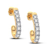 14K 0.27Ct Diamond Earring