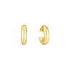 15mm Thick Tubular Cuff Earrings